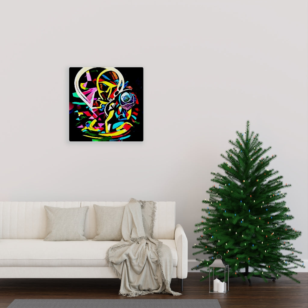 Death Does Not Part Only The Lack Of Love SugarSkull death does not part astral cosmic illustration vibrant colors swirls