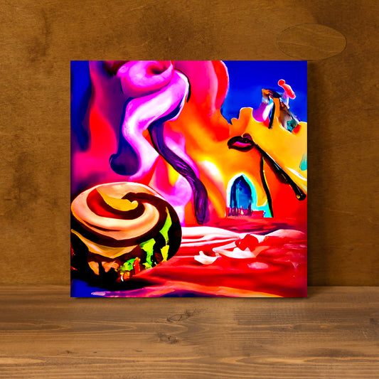 Time becomes meaningless in the face of creativity vibrant colors detailed