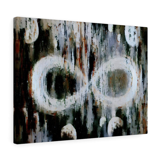 Infinite Galaxy Darkness Wall Art, Canvas Art, Wall Decor, Wall Art, Artistic Painting, Stars and Galaxy Picture