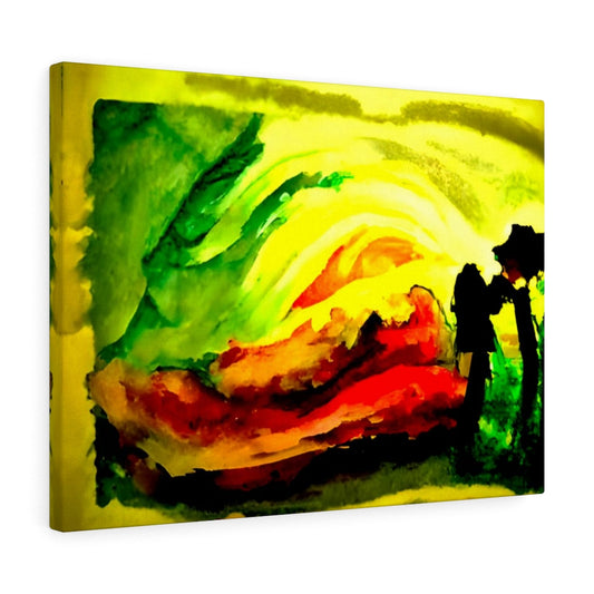 Nothing Is What It Seams colourful watercolor