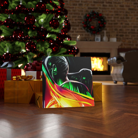 Colorful Wall Decor Abstract Superhero Character Canvas Art Print Wall Decor Canvas Painting Large Wall Art Character Art Anime Art