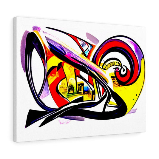 I'll take you a way modern art digital art concept art colorful abstract urban trippy