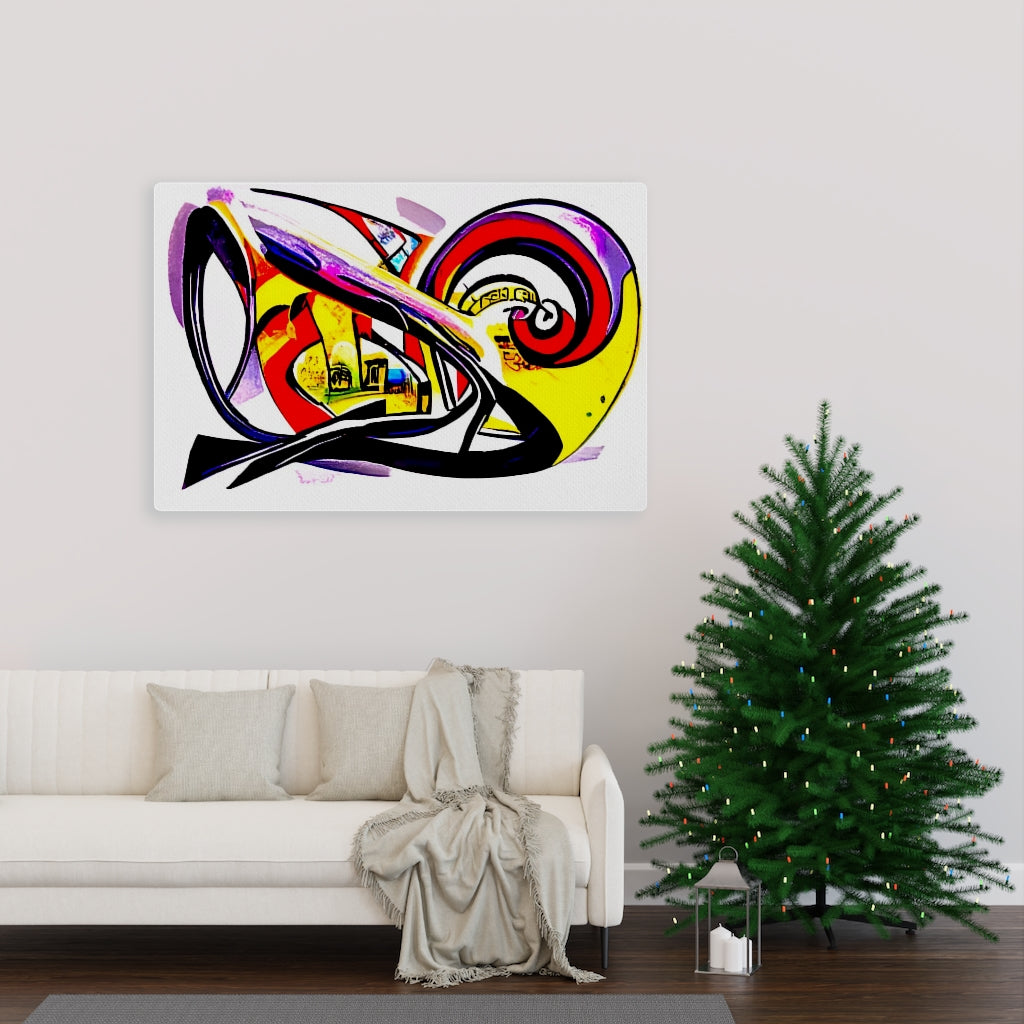 I'll take you a way modern art digital art concept art colorful abstract urban trippy