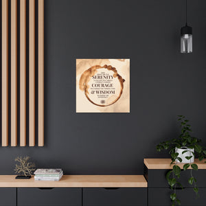 'Serenity Prayer' Mental Health Poster Wall Decor