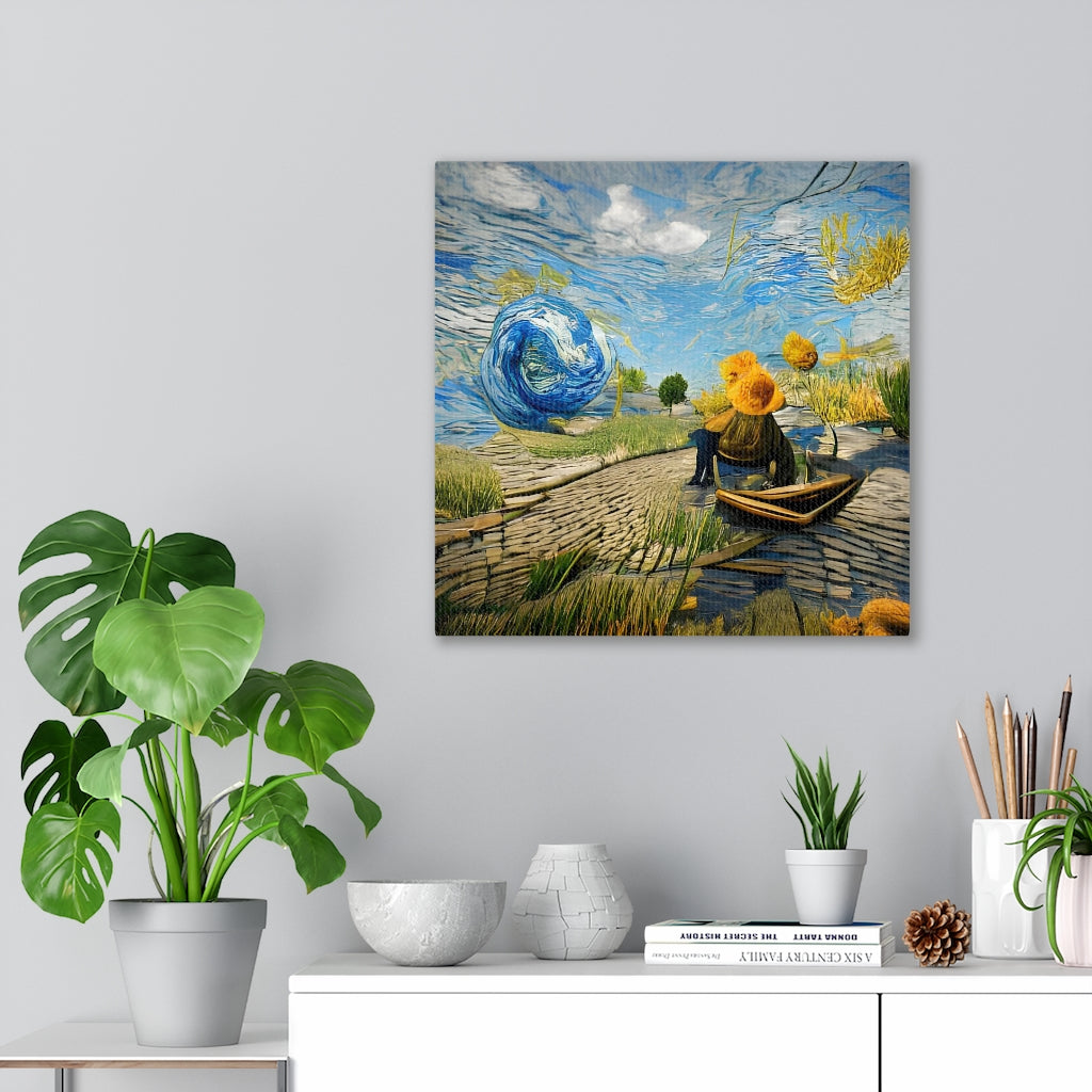 Unreal Infinity Artistic Painting Canvas Art Print, Wall Decor, Canvas Painting , Large Wall Art, Oil Painting, Canvas Print