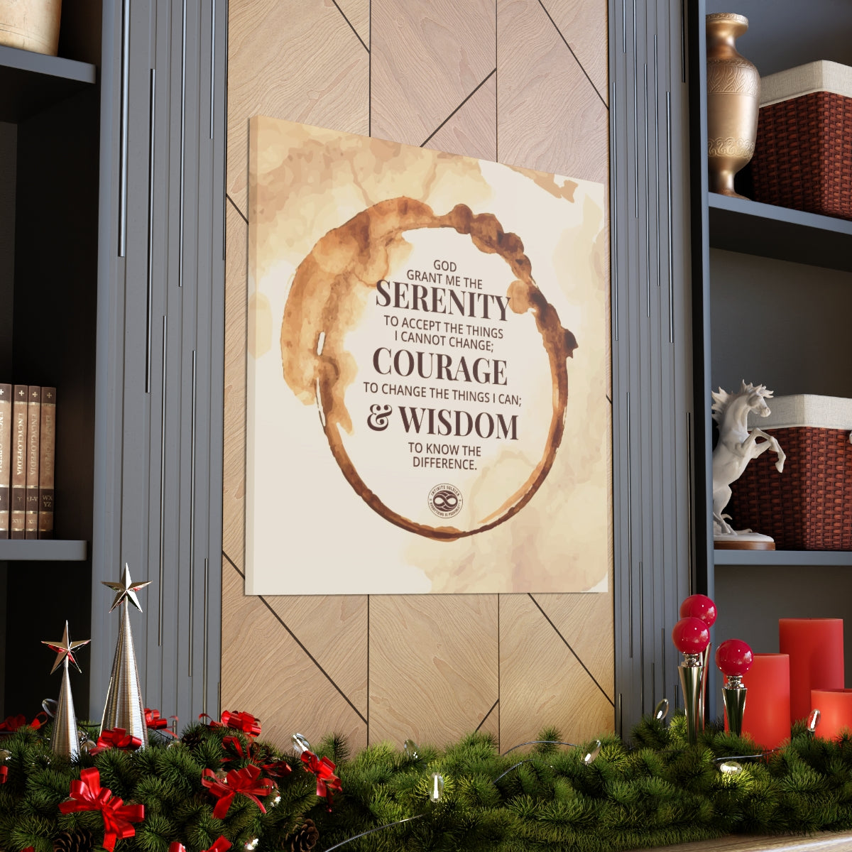 'Serenity Prayer' Mental Health Poster Wall Decor