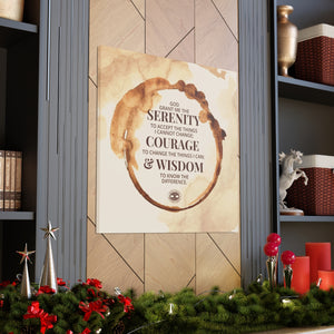 'Serenity Prayer' Mental Health Poster Wall Decor