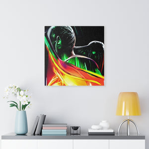 Colorful Wall Decor Abstract Superhero Character Canvas Art Print Wall Decor Canvas Painting Large Wall Art Character Art Anime Art
