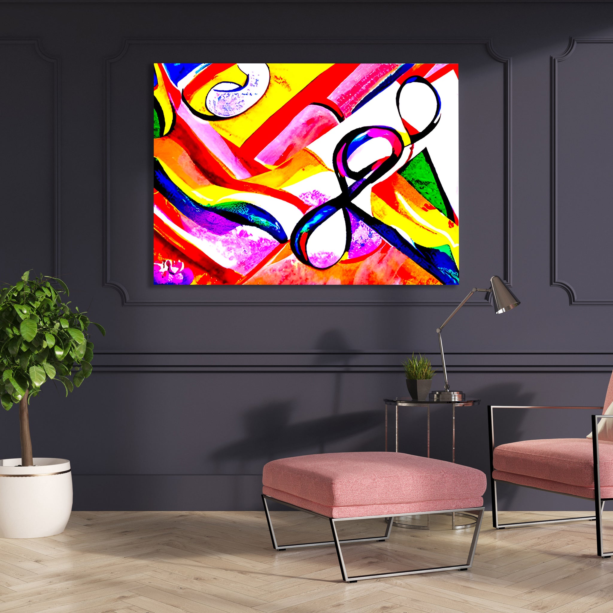'Infinite Above' Abstract Modern Art - Elevate Your Space | Infinite Soldier