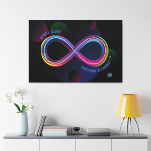 Neon Infinity Space Rectangle