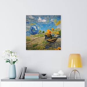Surreal Infinity Artistic Canvas Painting Wall Decor Poster Print Canvas Art Print Canvas Painting Large Wall Art Oil Painting Canvas Print