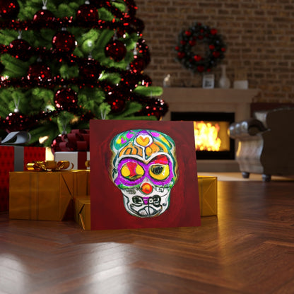 I will always remember you sugar skull infinity space radiant space retro