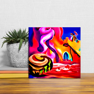 Time becomes meaningless in the face of creativity vibrant colors detailed