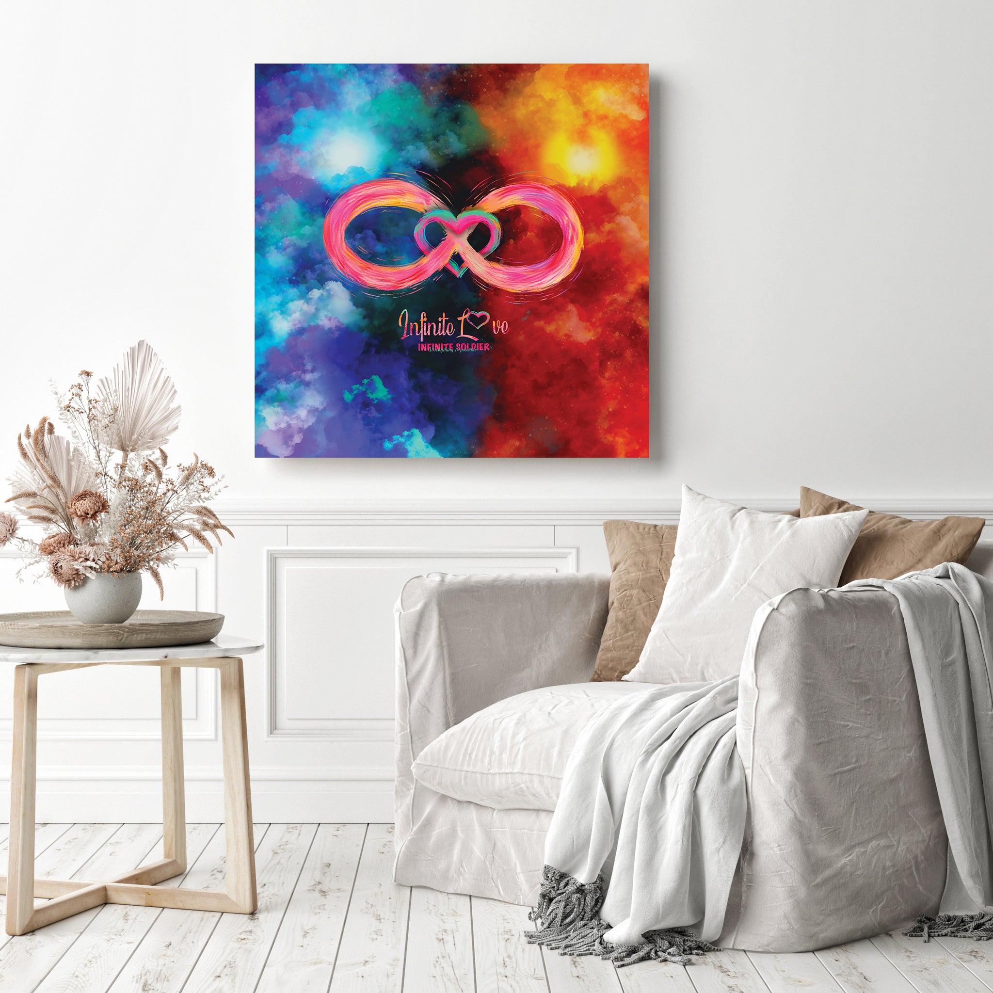 Infinite Love Canvas Poster Art