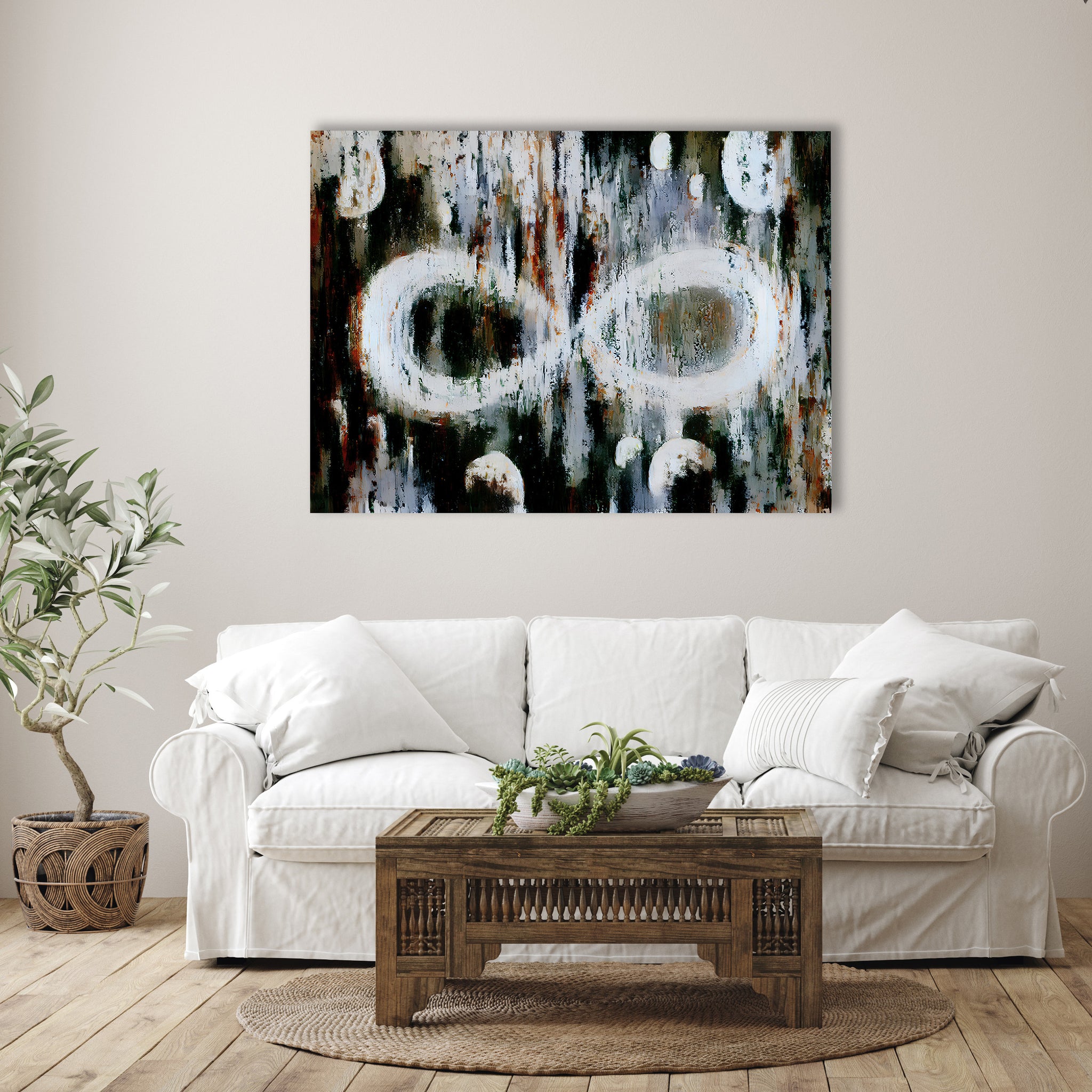 Infinite Galaxy Darkness  Wall Art, Canvas Art, Wall Decor, Wall Art, Artistic Painting, Stars and Galaxy Picture