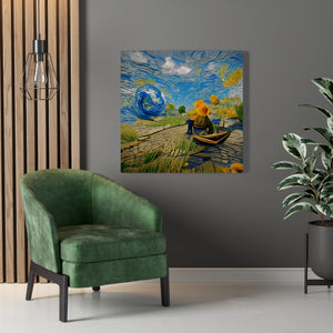 Surreal Infinity Artistic Canvas Painting Wall Decor Poster Print Canvas Art Print Canvas Painting Large Wall Art Oil Painting Canvas Print