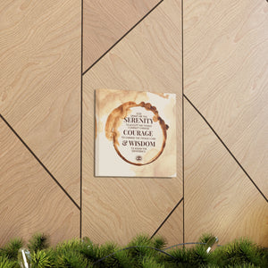 'Serenity Prayer' Mental Health Poster Wall Decor