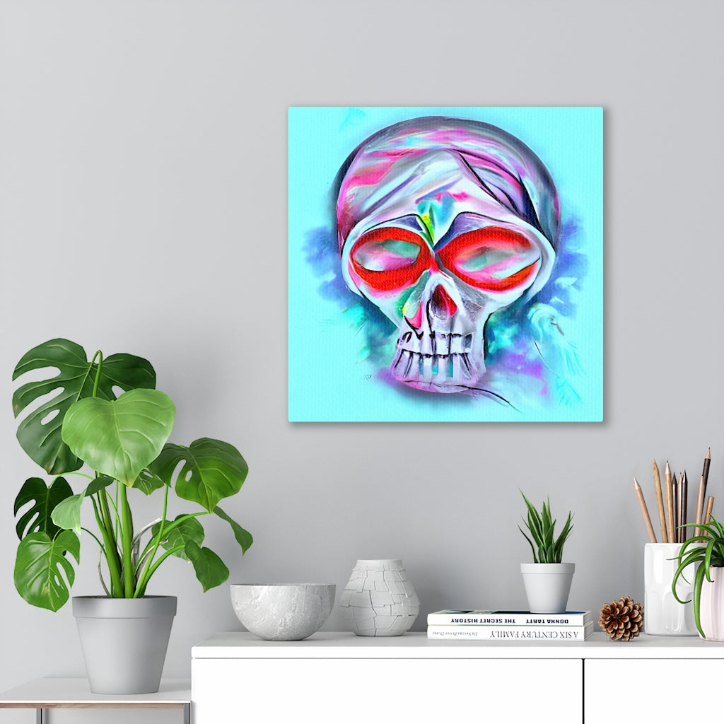 Death Does Not Part Only The Lack Of Love SugarSkull charcoal drawing acrylic art airbrush art1