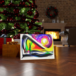 I'll Take You Away - Canvas Wall Art,  Detailed Painting Modern Art Digital Art Infinity concept art