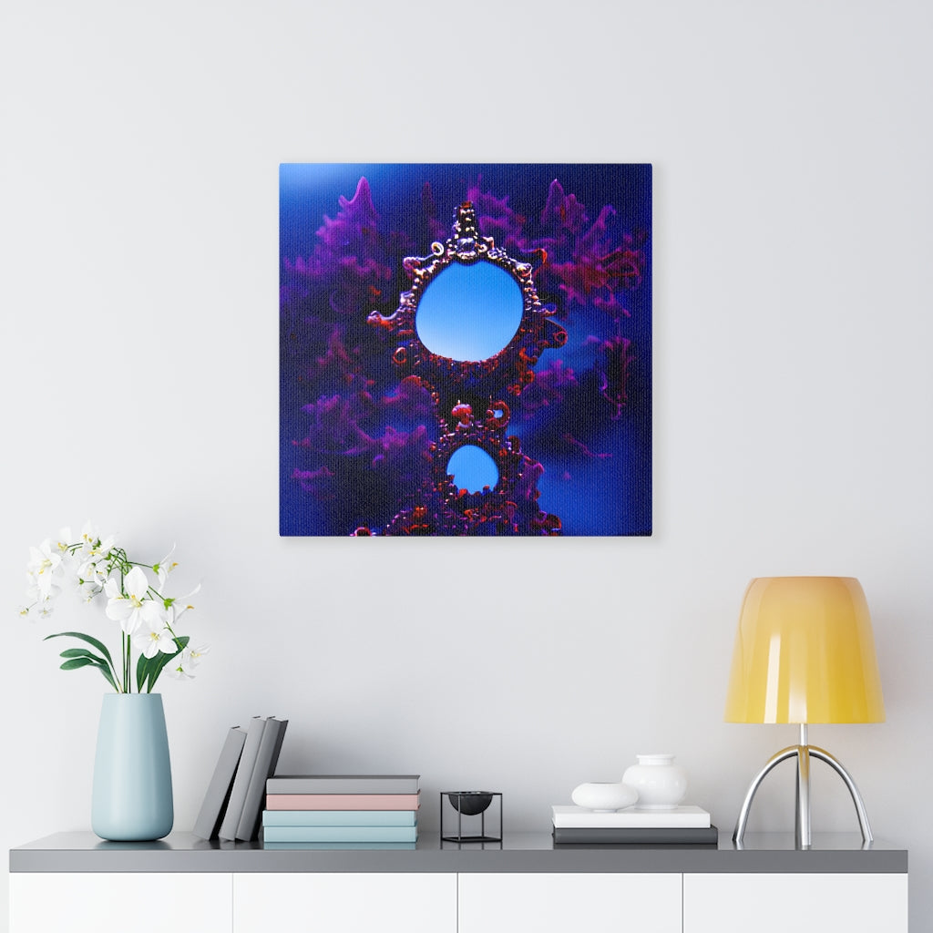 My Gateway To Heaven mandelbrot retroism resin cast telephoto