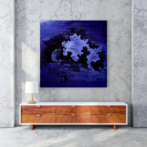 My Gateway To Heaven mandelbrot retroism resin cast telephoto