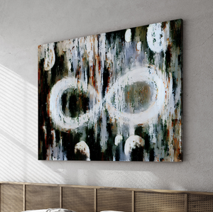 Infinite Galaxy Darkness  Wall Art, Canvas Art, Wall Decor, Wall Art, Artistic Painting, Stars and Galaxy Picture
