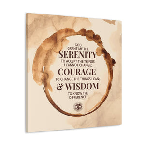 'Serenity Prayer' Mental Health Poster Wall Decor