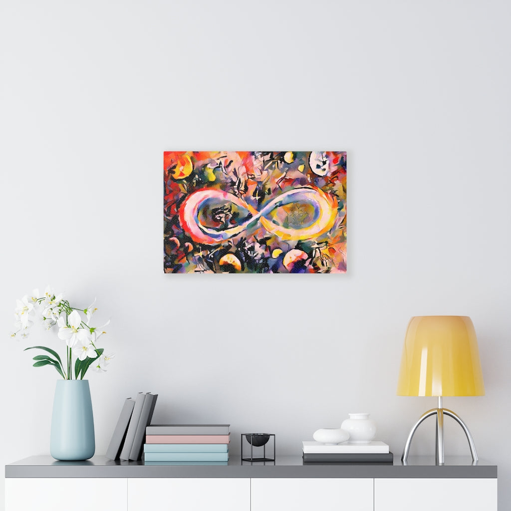 Infinite Galaxy Kandinsky Inspired Canvas Art, Abstract, Wall Art, Wall Decor,  Artistic Painting, Canvas Poster, Digital Artwork, Art Print