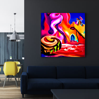 Time becomes meaningless in the face of creativity vibrant colors detailed
