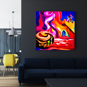 Time becomes meaningless in the face of creativity vibrant colors detailed