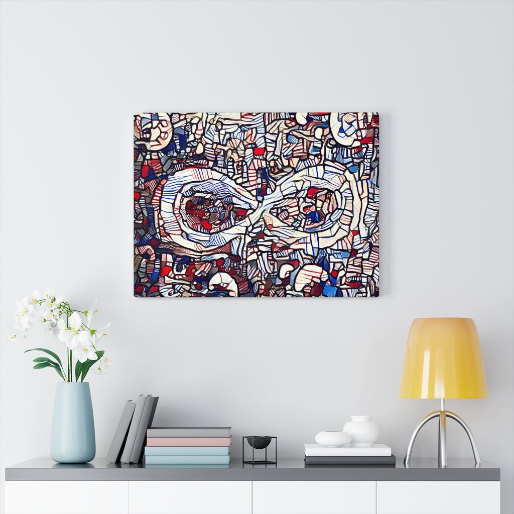 Infinite Galaxy Dubuffet Inspired Wall Art, Canvas Art, Wall Decor, Wall Art, Artistic Painting, Stars and Galaxy Picture, Watercolors