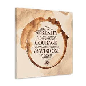 'Serenity Prayer' Mental Health Poster Wall Decor