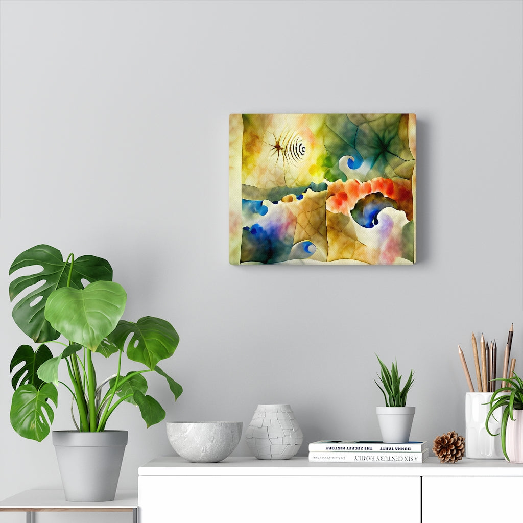 Welcome to my fractal mind minimalist beautiful watercolor