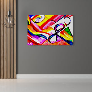 'Infinite Above' Abstract Modern Art - Elevate Your Space | Infinite Soldier