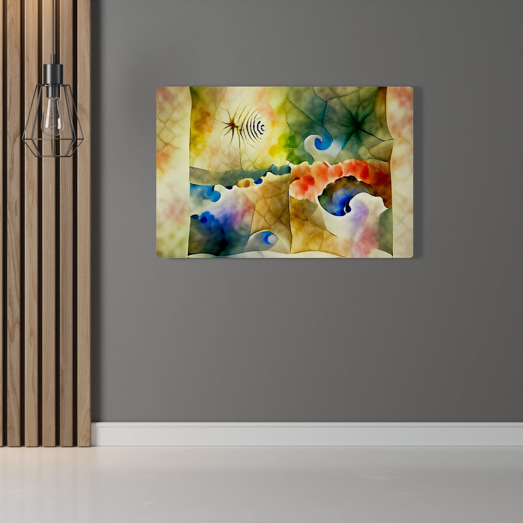 Welcome to my fractal mind minimalist beautiful watercolor