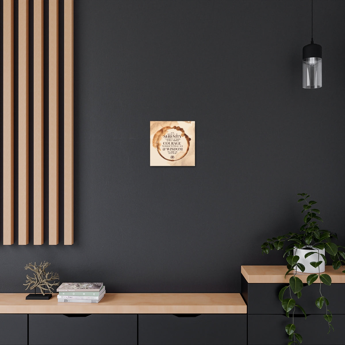 'Serenity Prayer' Mental Health Poster Wall Decor