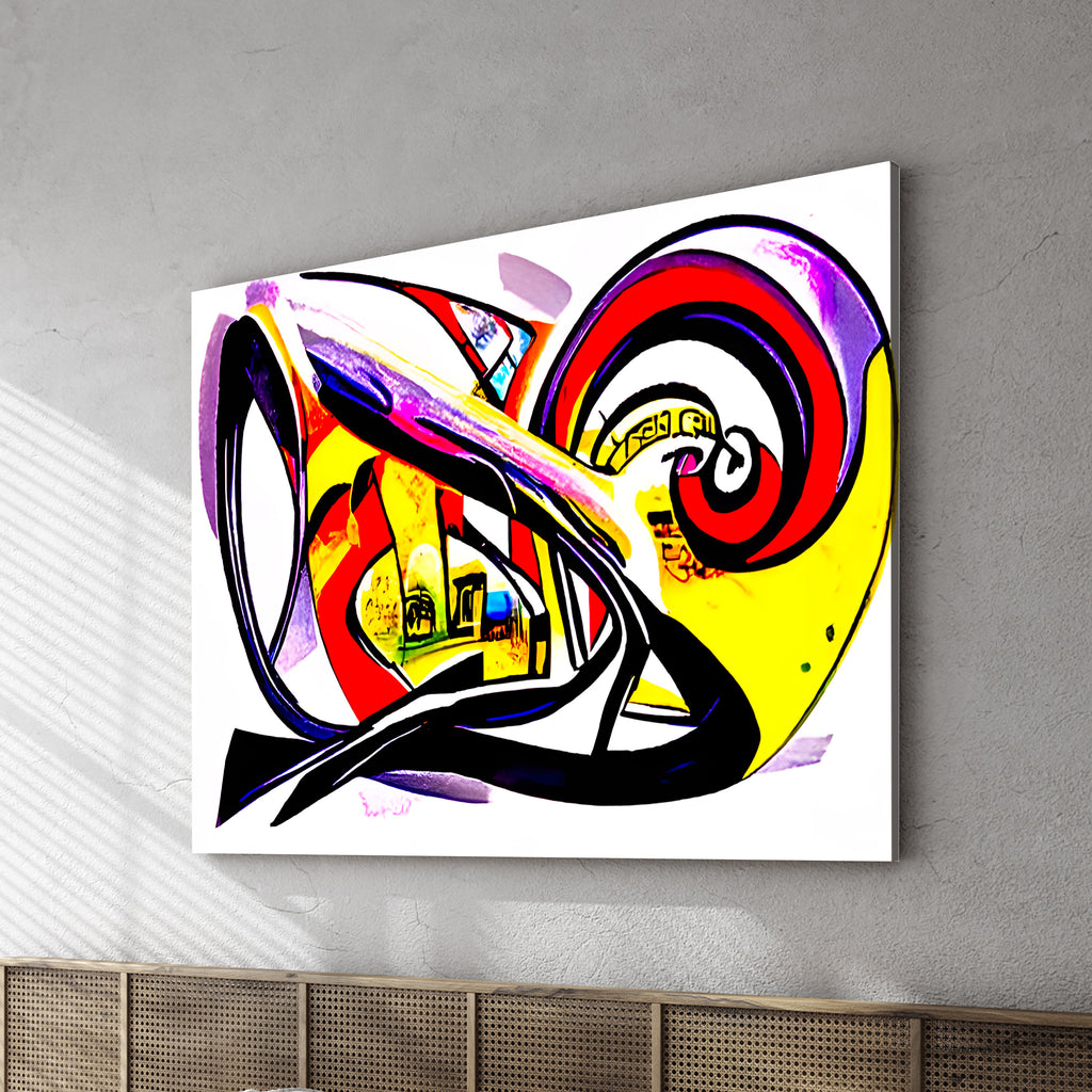 I'll take you a way modern art digital art concept art colorful abstract urban trippy