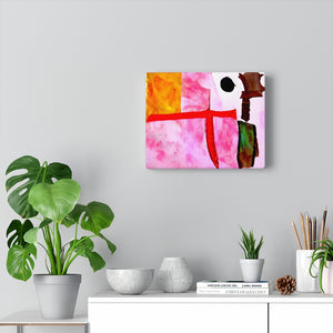knight in the language of love watercolor colourful minimalist