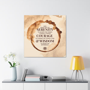 'Serenity Prayer' Mental Health Poster Wall Decor