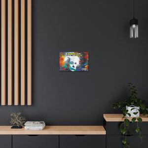 Einstein's 'Imagination Is More Important Than Knowledge' Motivational Scientific Canvas Poster