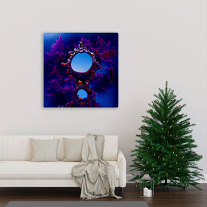My Gateway To Heaven mandelbrot retroism resin cast telephoto
