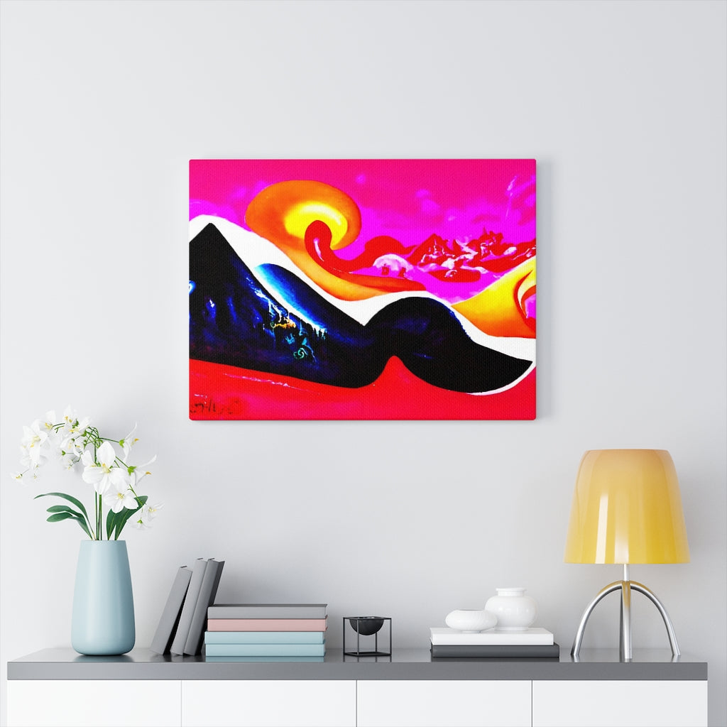 colorful poster for living room