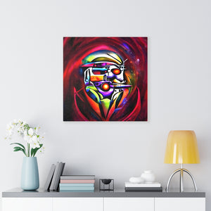 I am a peaceful infinite soldier infinity airbrush art beautiful detailed painting Kandinsky cyberpunk synthwave