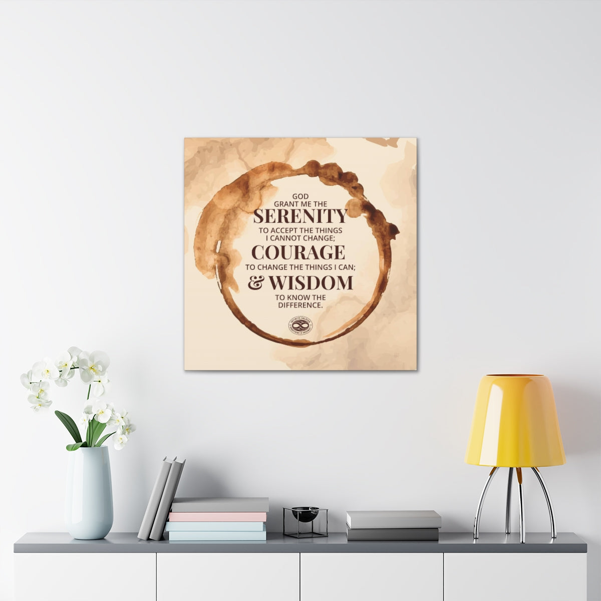 'Serenity Prayer' Mental Health Poster Wall Decor