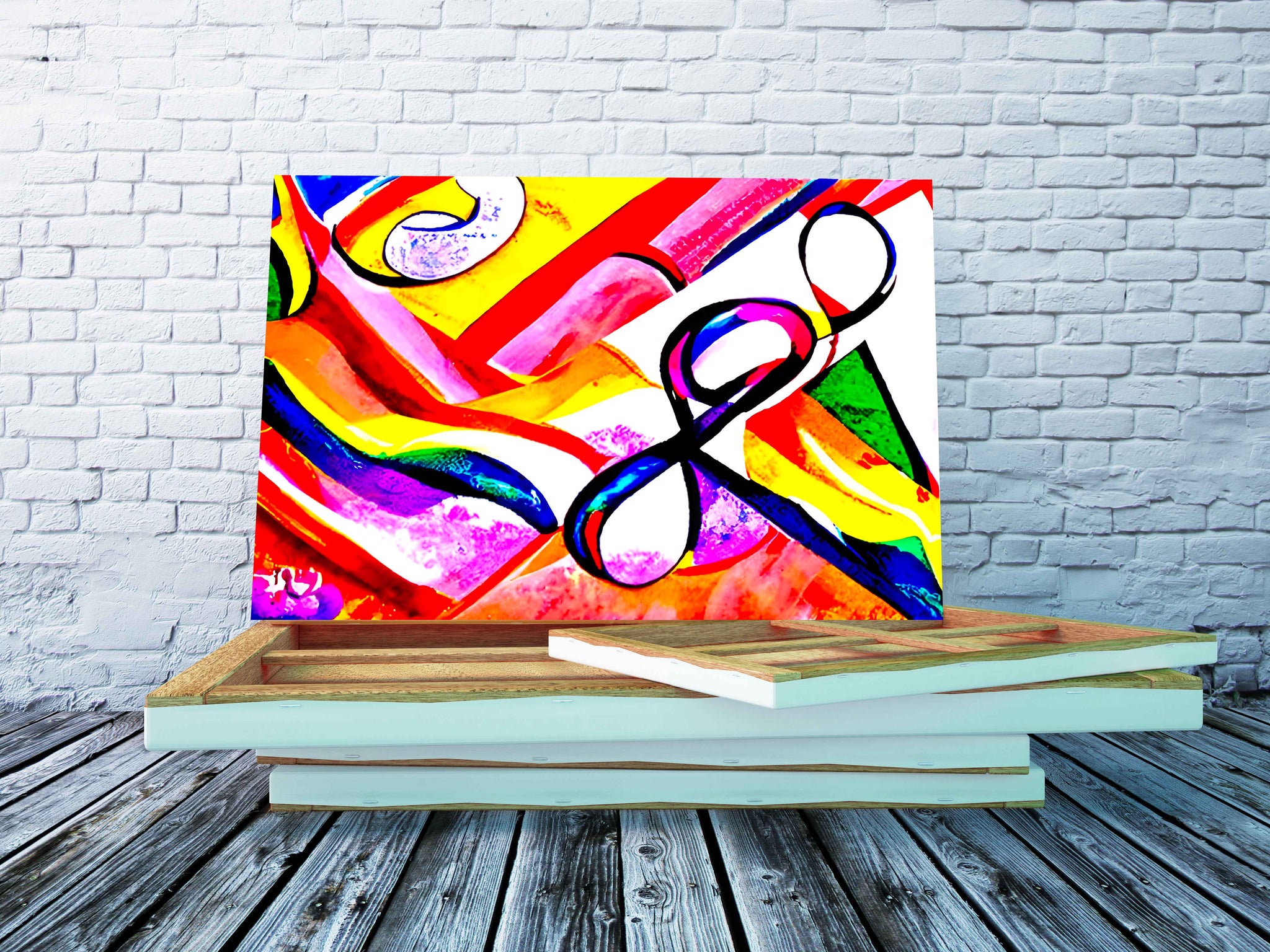 'Infinite Above' Abstract Modern Art - Elevate Your Space | Infinite Soldier