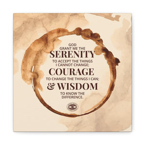 'Serenity Prayer' Mental Health Poster Wall Decor