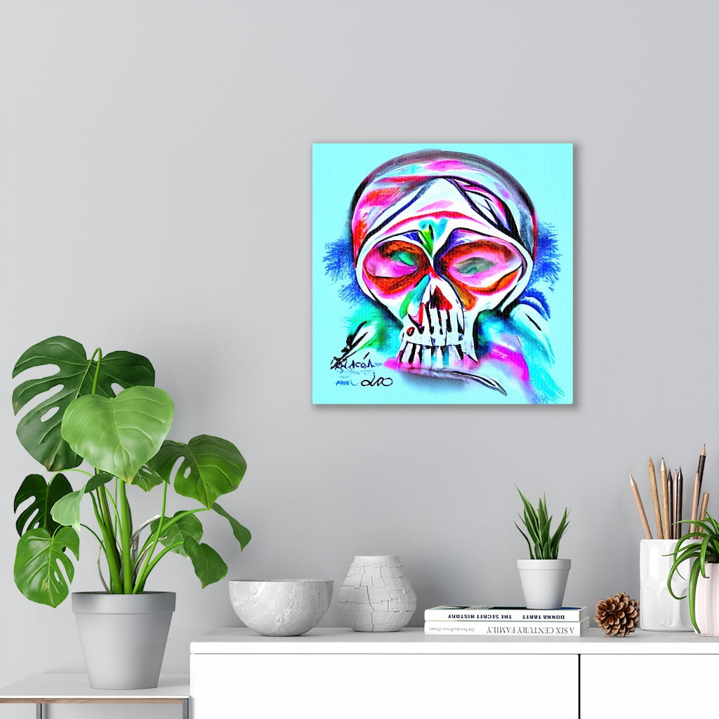 Death Does Not Part Only The Lack Of Love SugarSkull charcoal drawing acrylic art airbrush art 1