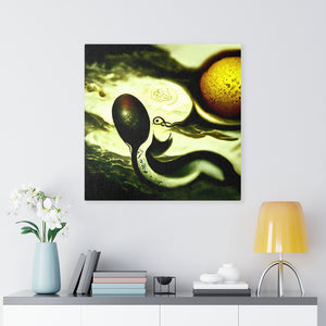 Sperm Meets Egg  street art seascape