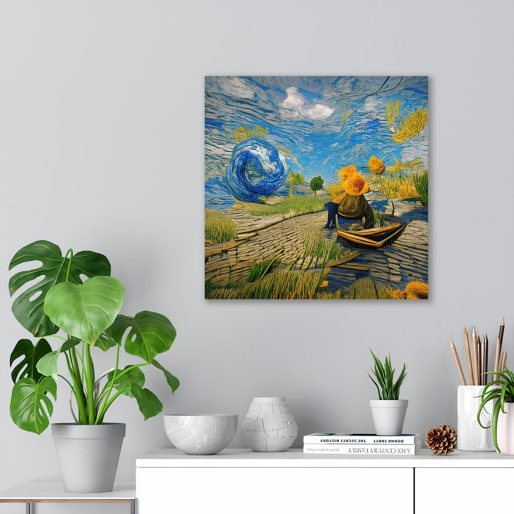 Surreal Infinity Artistic Canvas Painting Wall Decor Poster Print Canvas Art Print Canvas Painting Large Wall Art Oil Painting Canvas Print