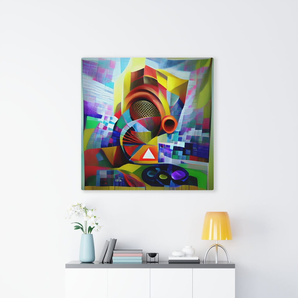 Forward Moving & Grooving' Canvas Art Print, Wall Decor, Canvas Painting , Large Wall Art, Abstract Canvas, Digital Artwork, Abstract